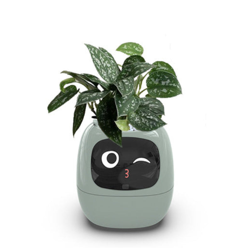 Smart AI Electronic Plant Pot For Optimal Growth Efficiency And Endless Fun