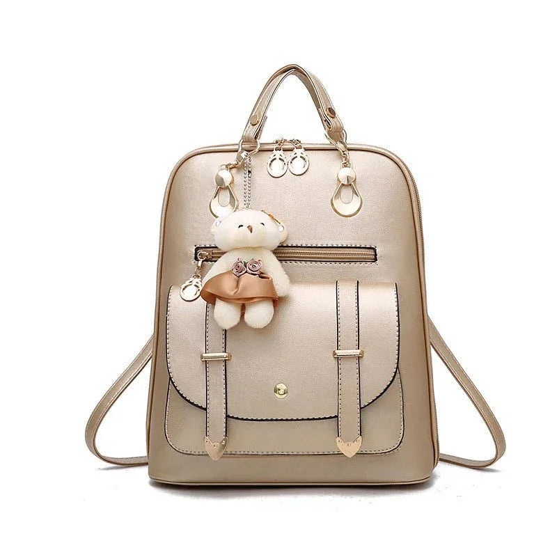 Female Fashion Student Bag Leisure Travel Women's Backpack - Weriion
