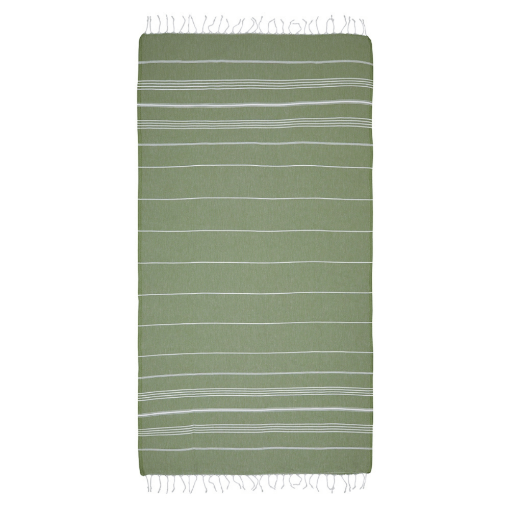 Striped Organic Cotton Towel