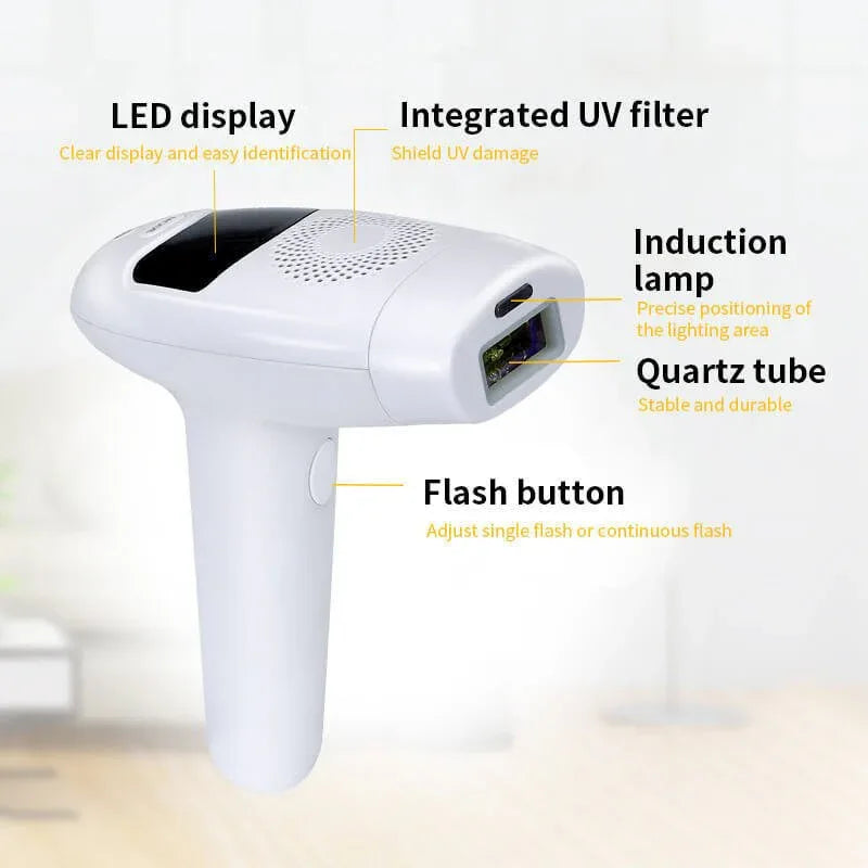 IPL Hair removal Device For Permanent Hair Loss With 990 000 Flashes - Weriion