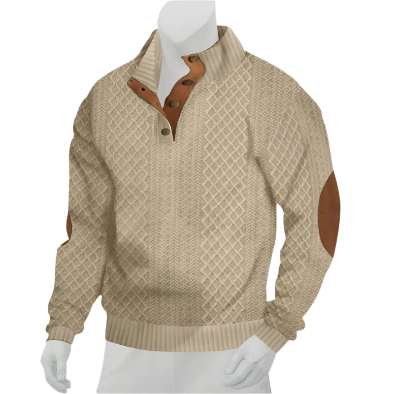 Knitted Long Sleeve Pullover Sweaters - Weriion