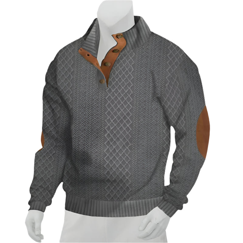 Knitted Long Sleeve Pullover Sweaters - Weriion
