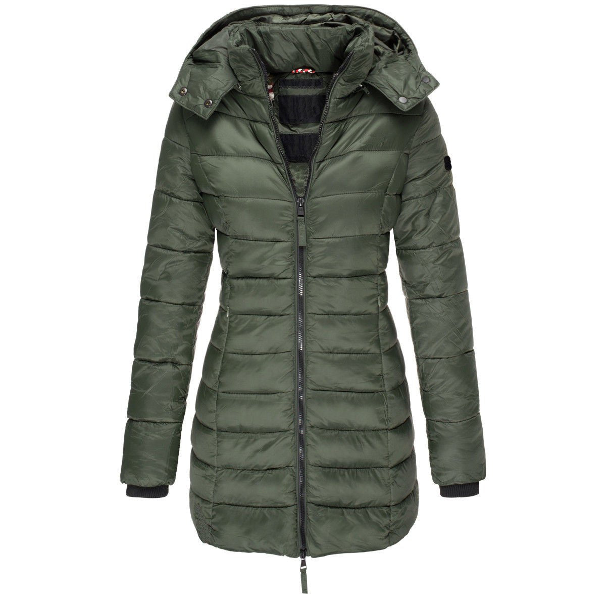 Long Warm Women's Quilted Jacket - Weriion