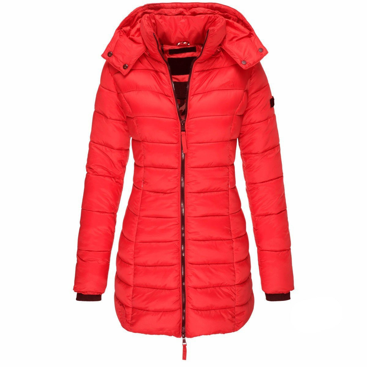 Long Warm Women's Quilted Jacket - Weriion