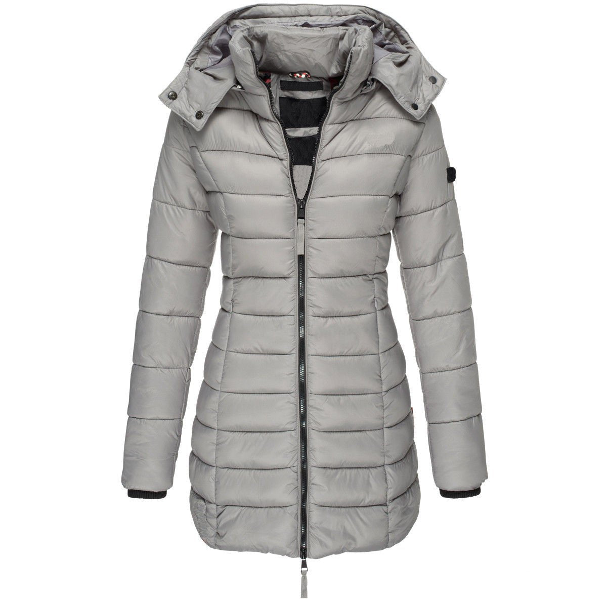 Long Warm Women's Quilted Jacket - Weriion