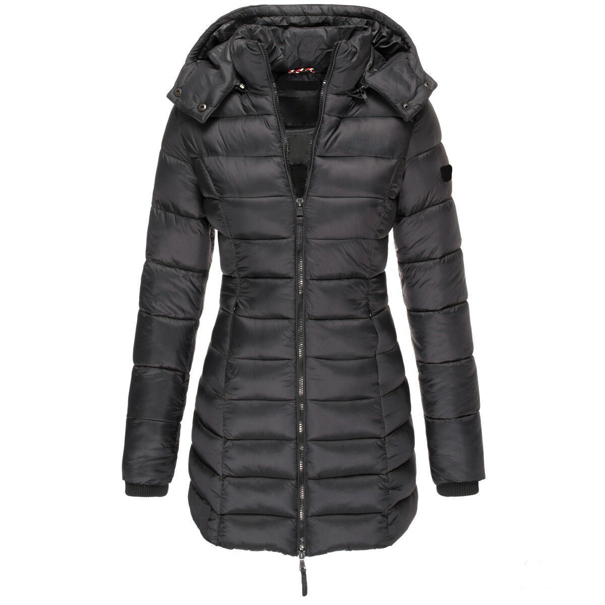 Long Warm Women's Quilted Jacket - Weriion