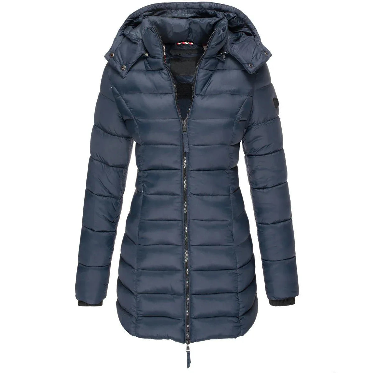Long Warm Women's Quilted Jacket - Weriion