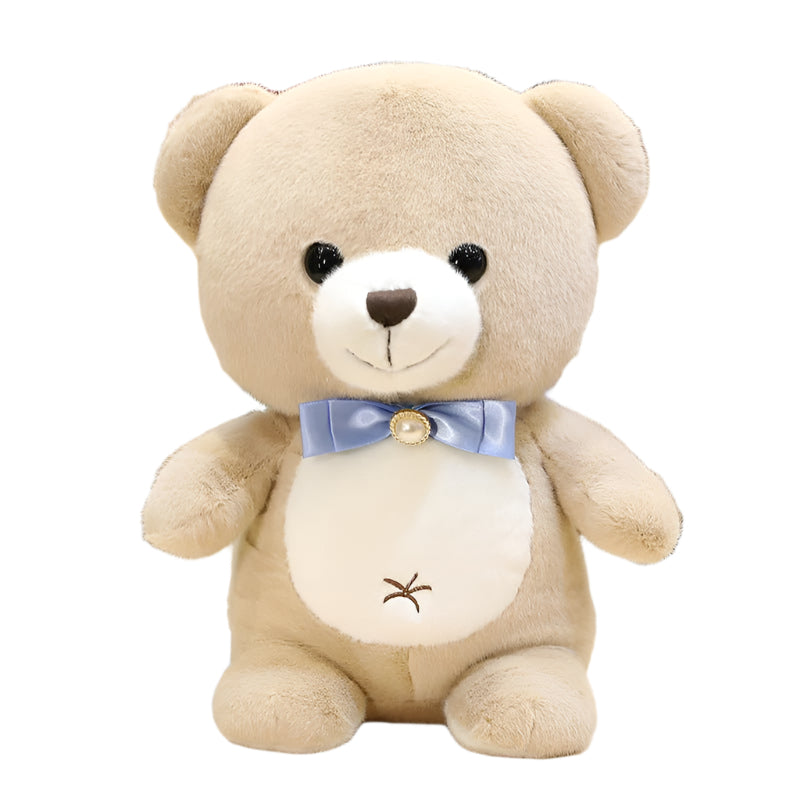 Lovely Soft Bow Tie Teddy Bear Doll Stuffed Animal Plush Toys - Weriion