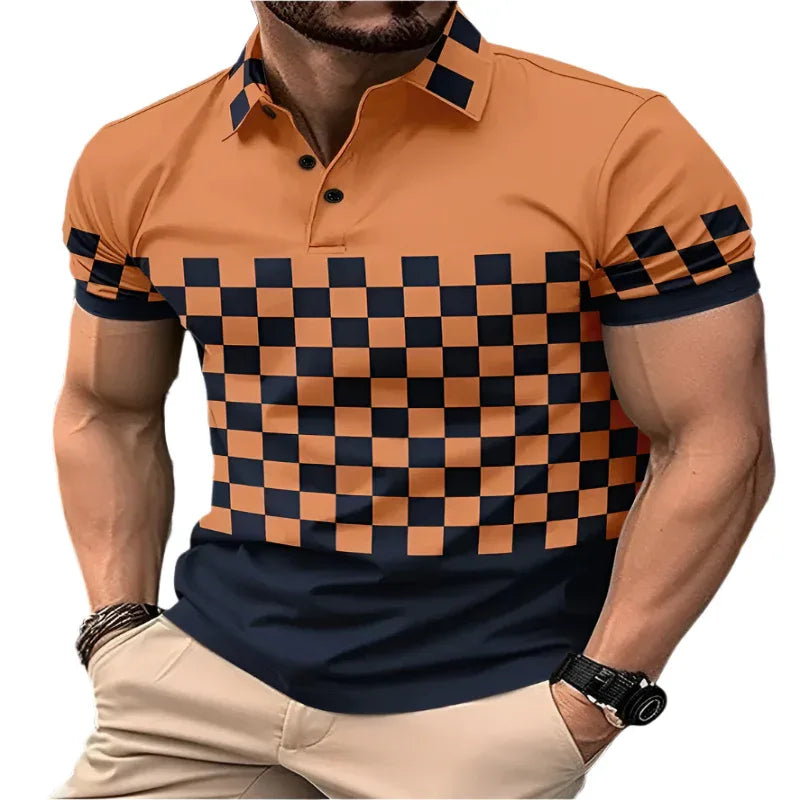 Men's Breathable Short Sleeve Fashion Polo Shirts - Weriion