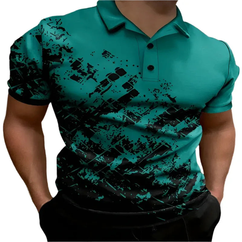 Men's Breathable Short Sleeve Fashion Polo Shirts - Weriion