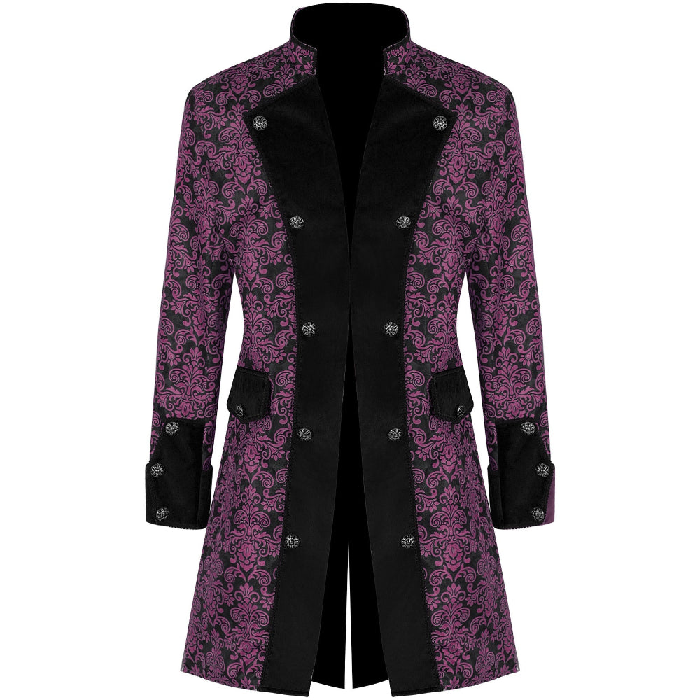 Men's Coat Solid Color Fashion Overcoat - Weriion