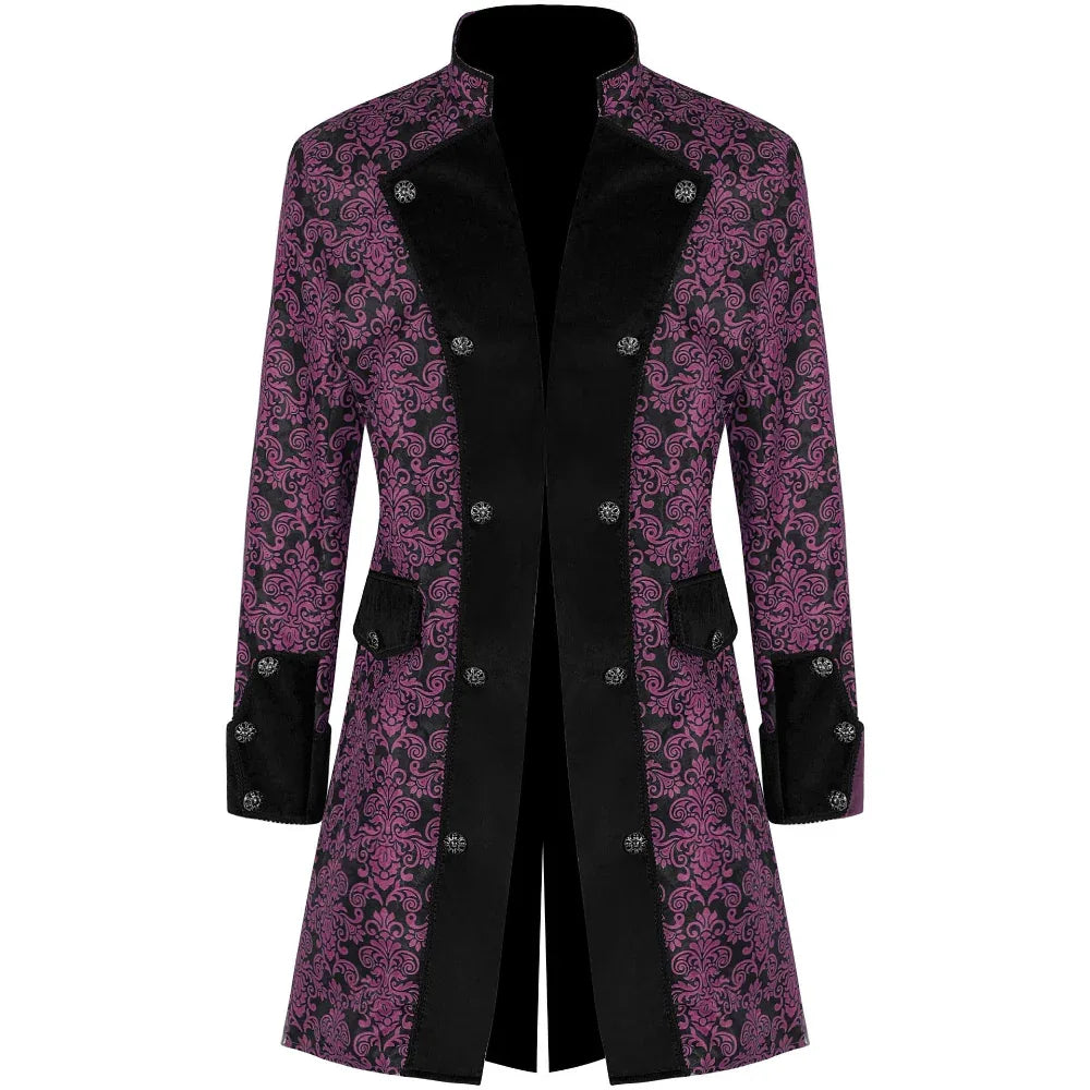 Men's Coat Solid Color Fashion Overcoat - Weriion