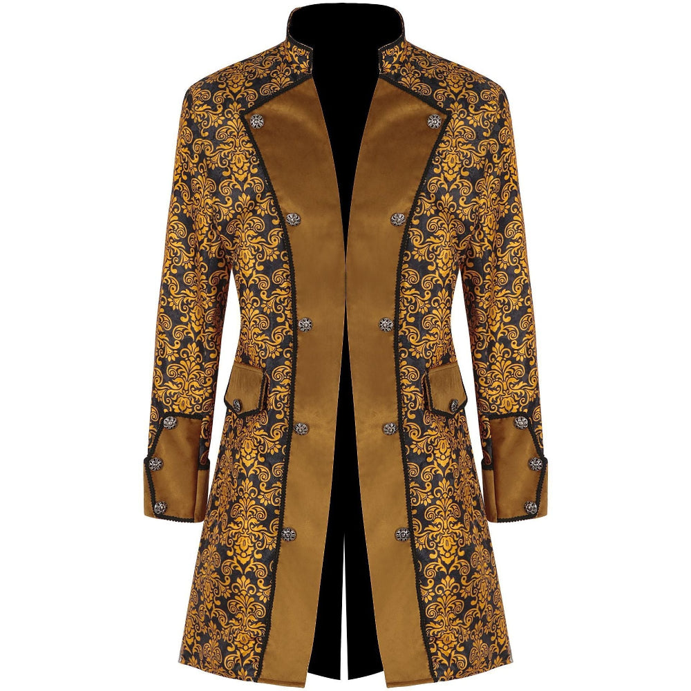 Men's Coat Solid Color Fashion Overcoat - Weriion