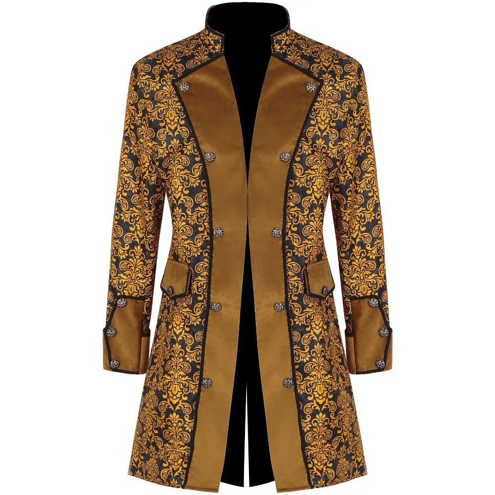 Men's Coat Solid Color Fashion Overcoat - Weriion