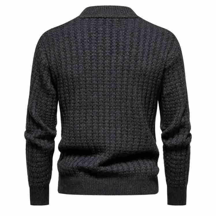 Men's Knitted Round Neck Fashionable Sweaters - Weriion