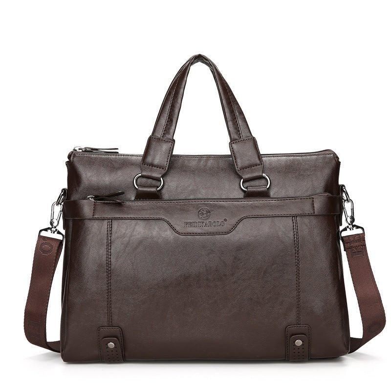 Men's Laptop Bag Briefcase Shoulder Bag - Weriion