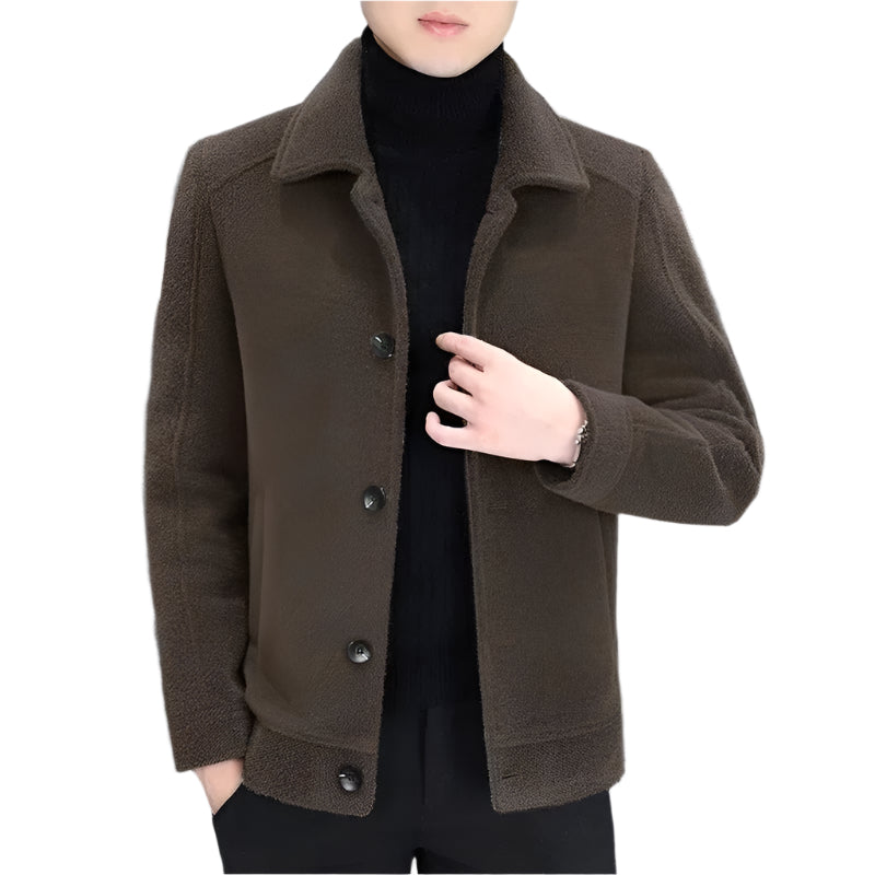 Men's Short Warm Winter Coat - Weriion