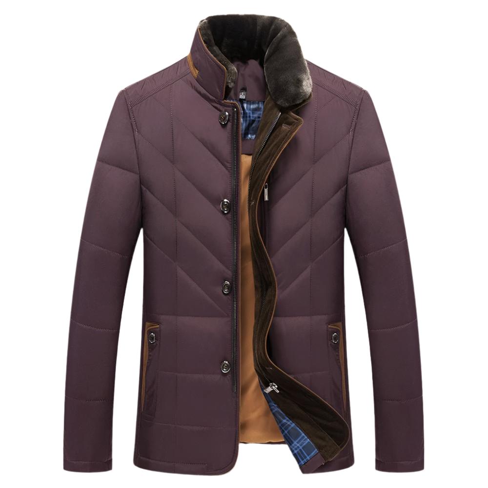 Men's Stand - Up Collar Padded Winter Autumn Jacket - Weriion