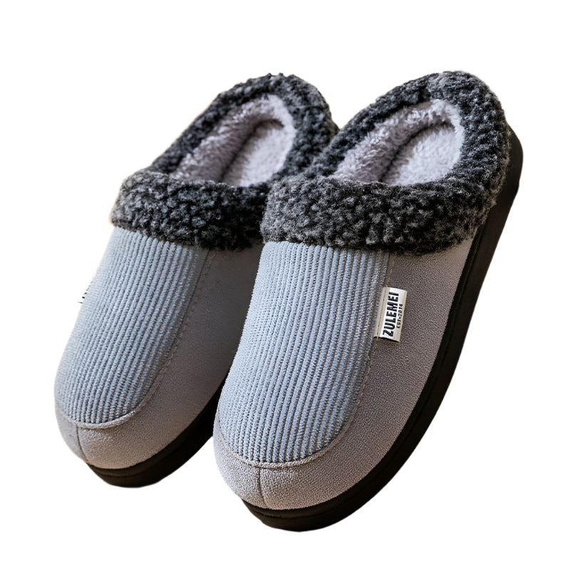Men's Winter Home Indoor Cotton Slippers - Weriion