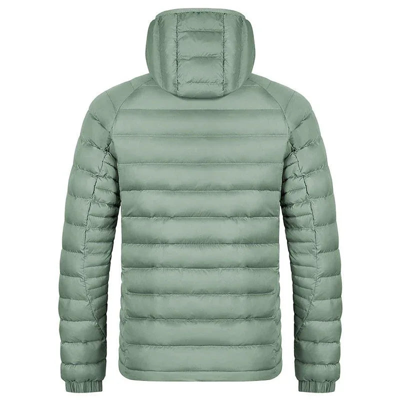 Men's Winter Lightweight Hooded Jacket - Weriion