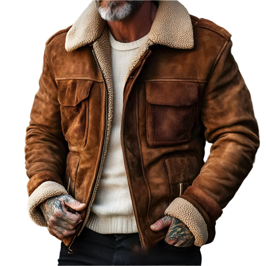 Men's Winter Thick Wool Jacket - Weriion