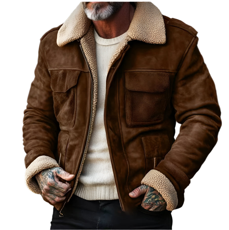 Men's Winter Thick Wool Jacket - Weriion