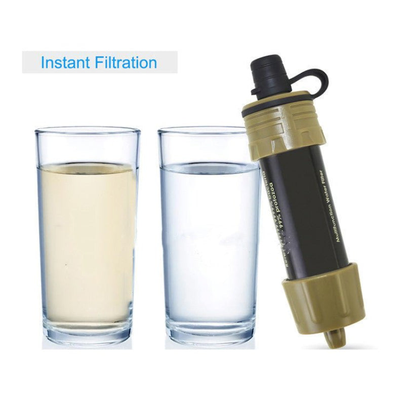 Mini Portable Filter With Water Purifier Straw - Weriion