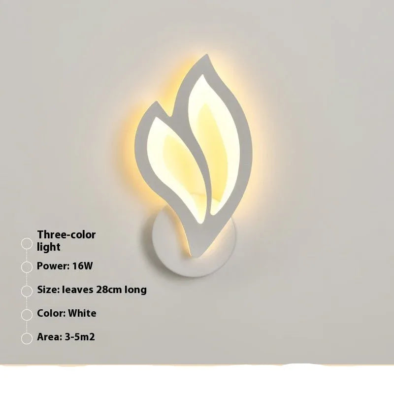 Modern Minimalist Iron Craft Wall Lamp Bedside Stairs Decorative Lamps - Weriion