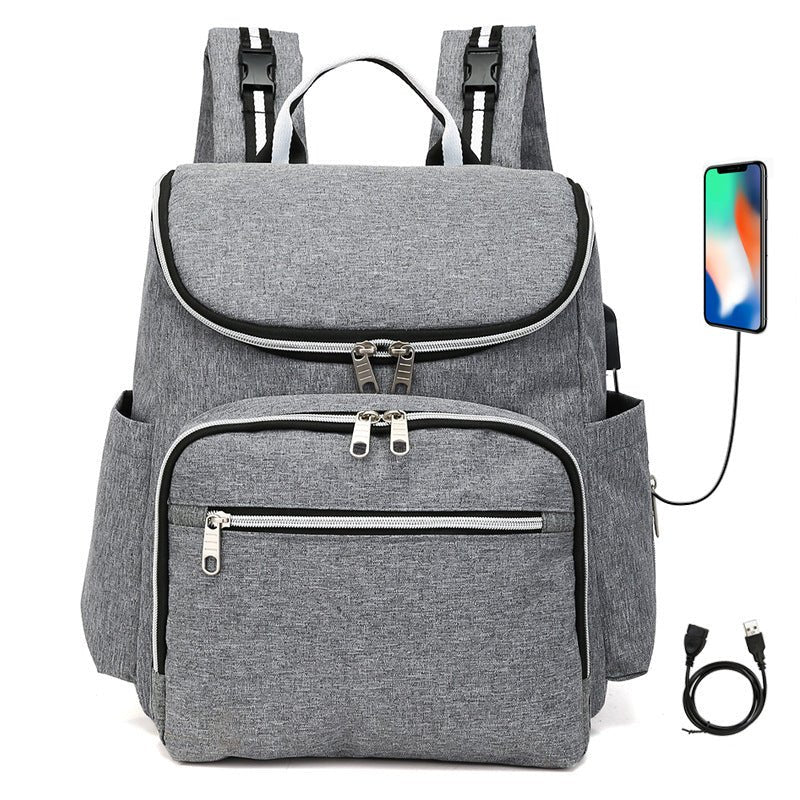 Multi - Functional Large - Capacity Waterproof Diaper Bag Backpack - Weriion