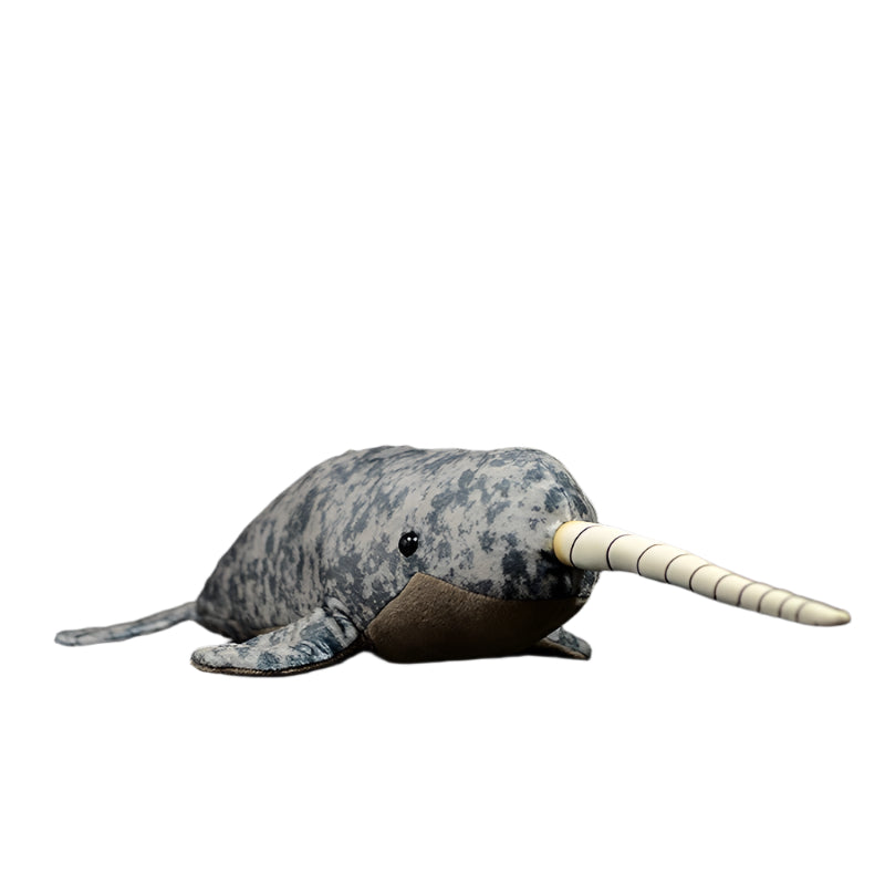 Narwhal Stuffed Marine Animal Doll Plush Toy - Weriion