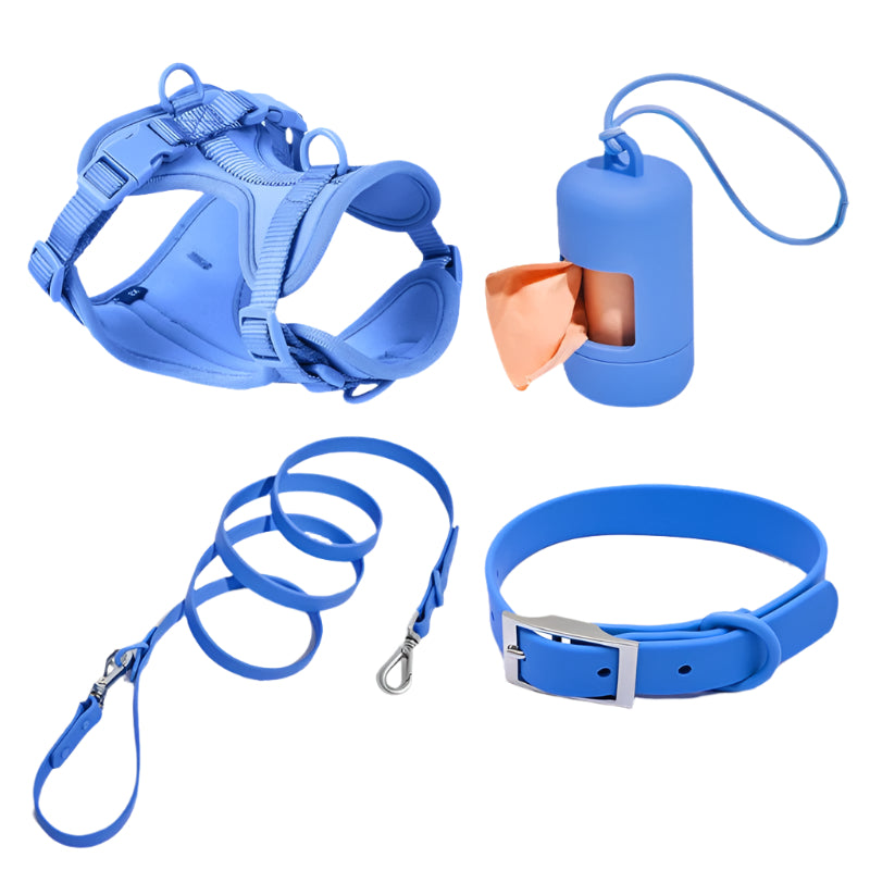 Pet Collar Dog Cat Leash & Harness Set - Weriion