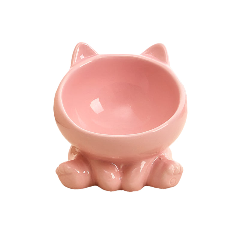 Pet Dog & Cat Ceramic Feeding Bowls - Weriion