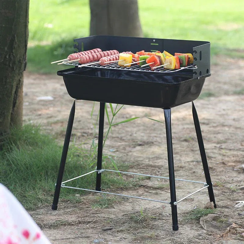 Portable Outdoor Simple Barbecue Oven Grill For Camping And Outdoor Use - Weriion