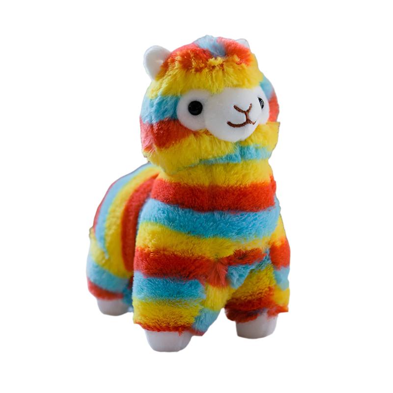 Rainbow Stuffed Animals Alpaca Doll Plush Toys - Weriion