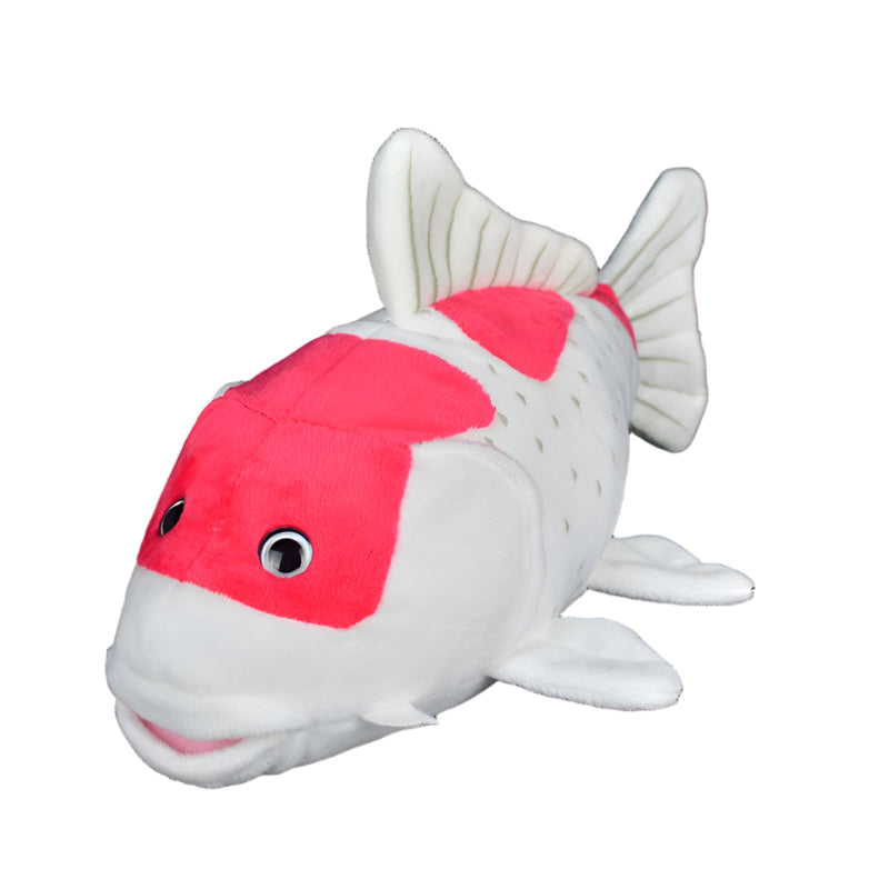 Red Carp Fish Plush Toy - Weriion
