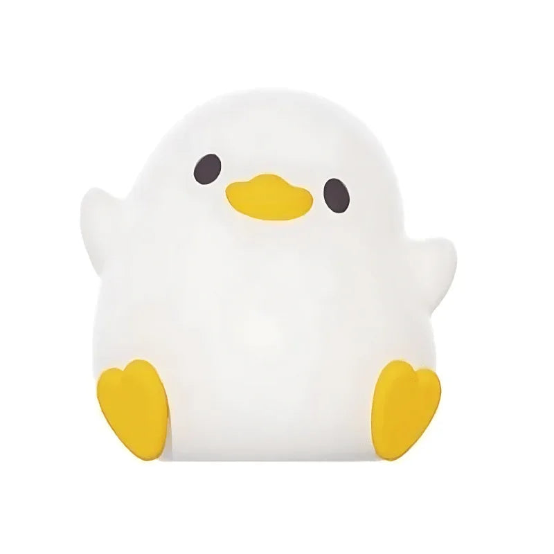 Seagull Silicone Night Light Soothing Animal Lamp For Kids Baby Adults - Weriion