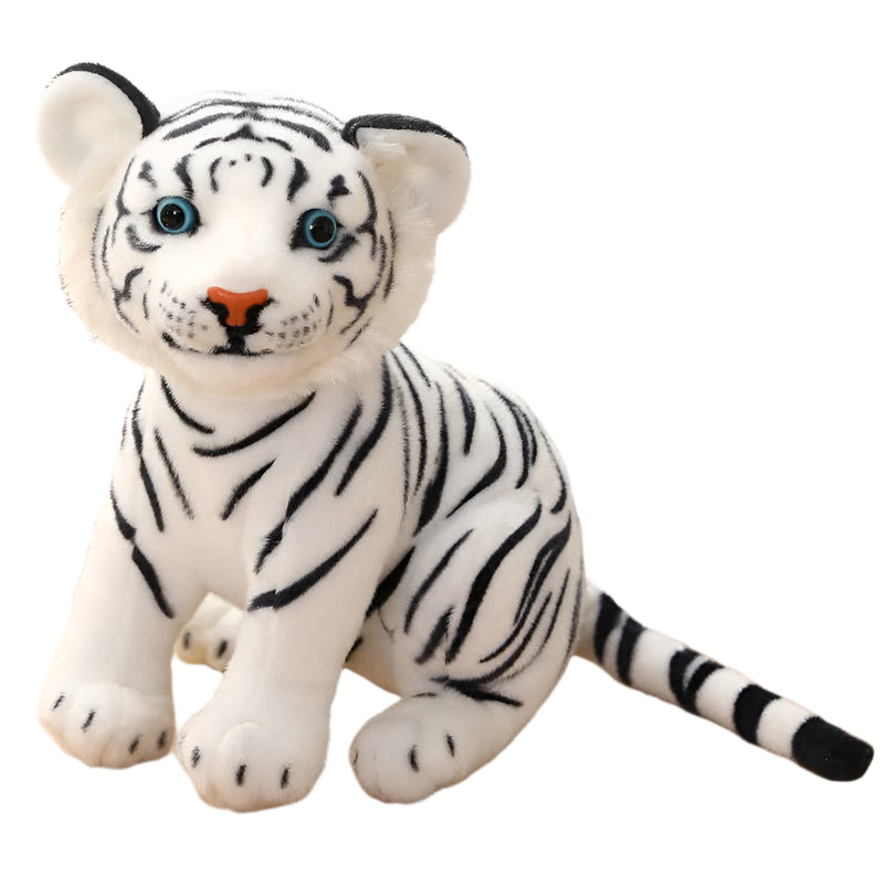 Sitting Tiger Dolls Stuffed Animals Plush Toys - Weriion