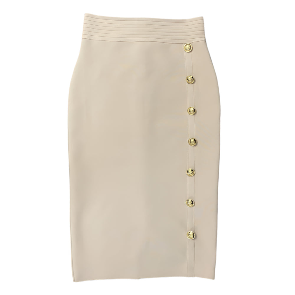 Slim Fit Bandage Temperament All - Match Hip Skirt - Weriion