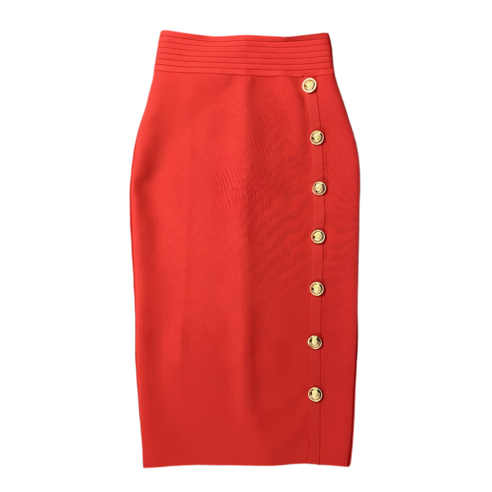 Slim Fit Bandage Temperament All - Match Hip Skirt - Weriion