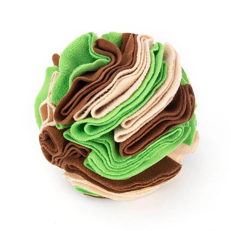 Snuffle Ball Interactive Mental Stimulating Puzzle For Stress Relief Dog Toys - Weriion