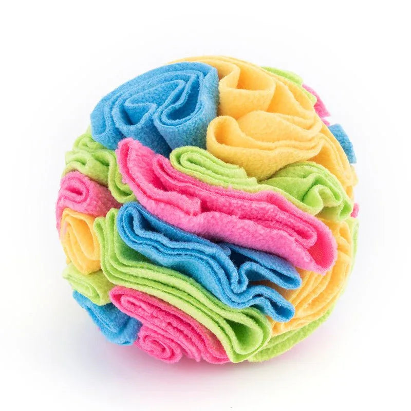 Snuffle Ball Interactive Mental Stimulating Puzzle For Stress Relief Dog Toys - Weriion