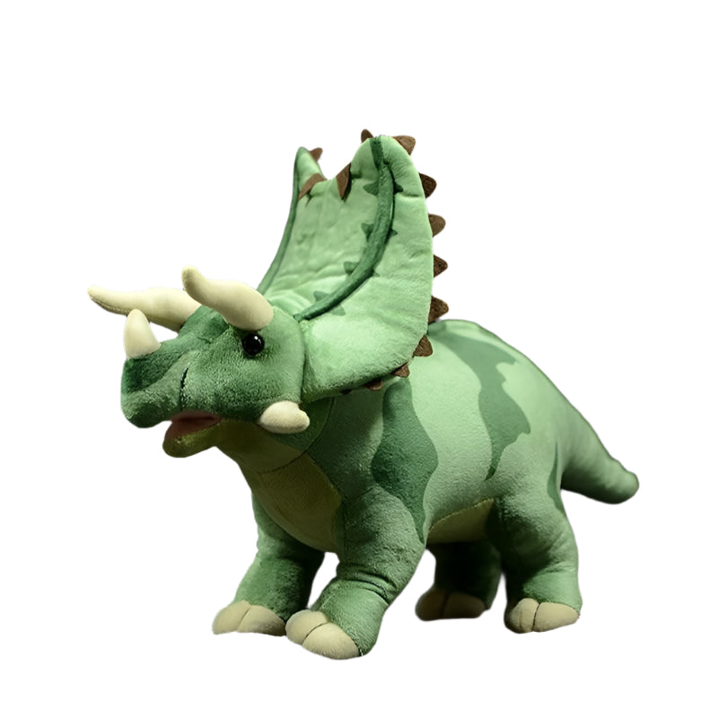 Soft 32cm Triceratops Dinosaur Plush Toy - Weriion