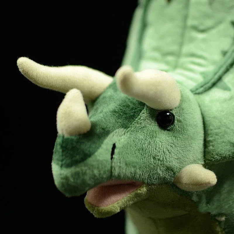 Soft 32cm Triceratops Dinosaur Plush Toy - Weriion