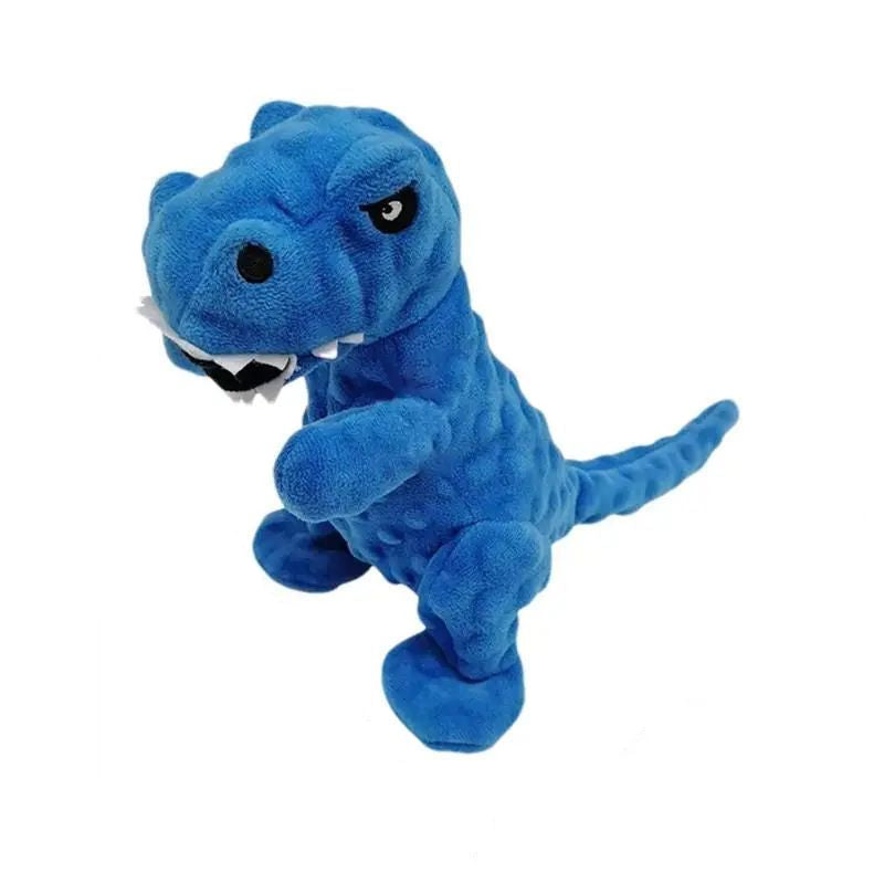 Squeaky Grunting Durable Dinosaur Dog Puppy Chew Toys For Training - Weriion