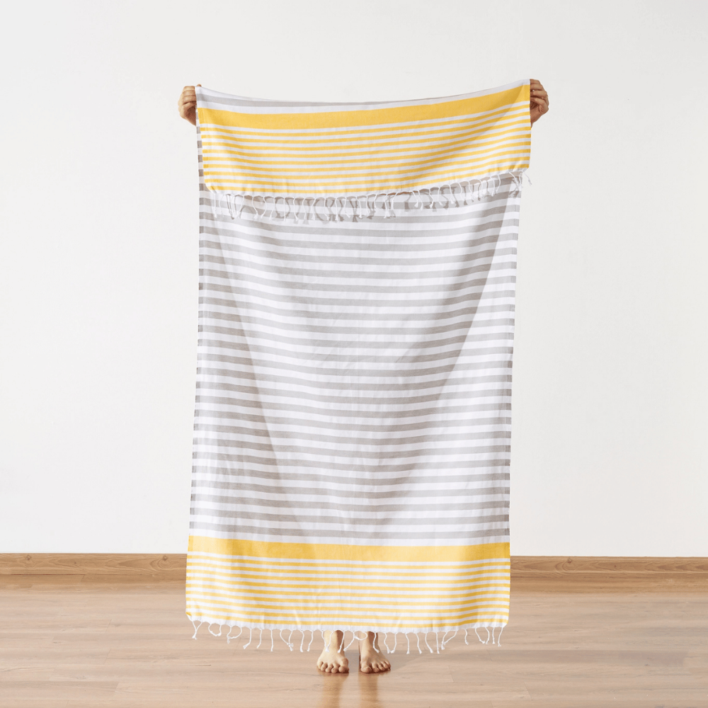 Turkish Cotton Towel With Stripes