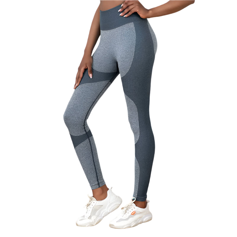 Striped Yoga Pants High Waist Seamless Leggings Butt Lift Quick - Drying Running Sports Fitness Tights Women's Gym Clothing - Weriion