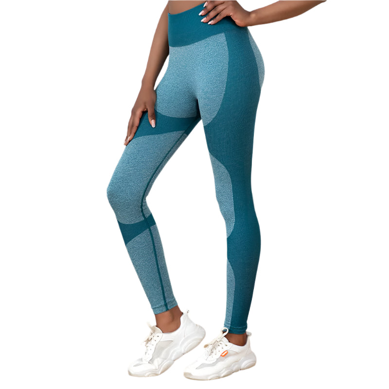 Striped Yoga Pants High Waist Seamless Leggings Butt Lift Quick - Drying Running Sports Fitness Tights Women's Gym Clothing - Weriion