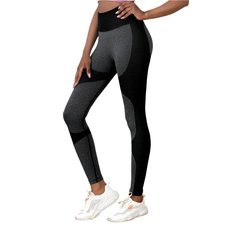 Striped Yoga Pants High Waist Seamless Leggings Butt Lift Quick - Drying Running Sports Fitness Tights Women's Gym Clothing - Weriion