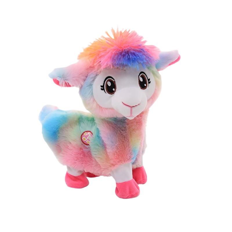Stuffed Animals Alpaca Plush Toys Dolls - Weriion