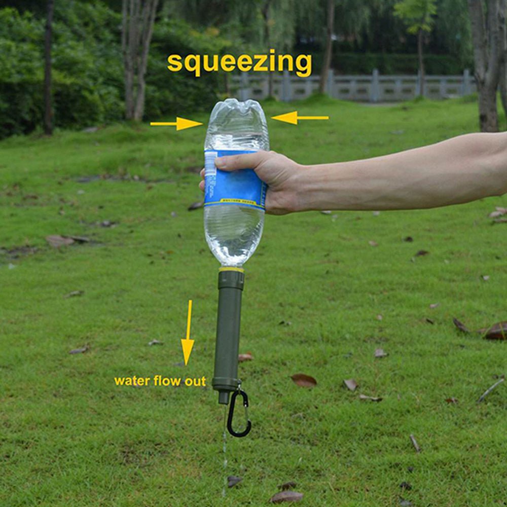 Survival Water Purifier Filter For Camping And Hiking - Weriion
